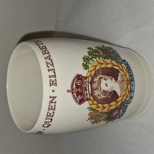 Queen Elizabeth Coronation 1953 Cup Mug Collectible Coronation Queen Elizabeth